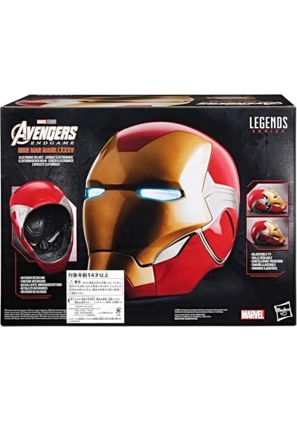 Serisi Iron Man Premium Elektronik Kask, Fx,: Endgame Yetişkin Rol Oyunu Ekipmanı fiyatları