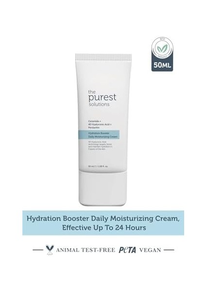 The Purest Solutions, 24 Saat Etkili Günlük Yoğun Nemlendirici Cilt Bakım Kremi 50 ml fiyatları