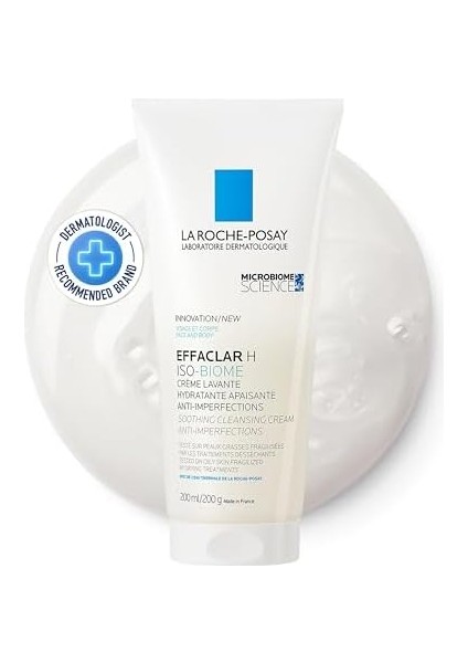 La Roche-Posay Effaclar H Isobiome Lavant Yatıştırıcı ve Temizleyici Krem modelleri