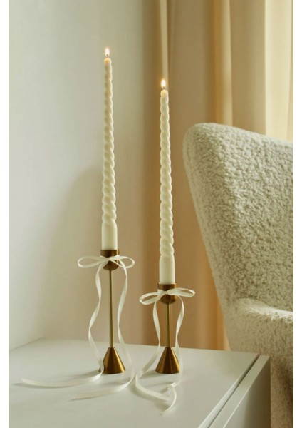 Şamdan Mum 2’li Set