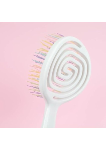 Nascita Pro Üç Boyutlu Oval Saç Fırçası - 05 Beyaz