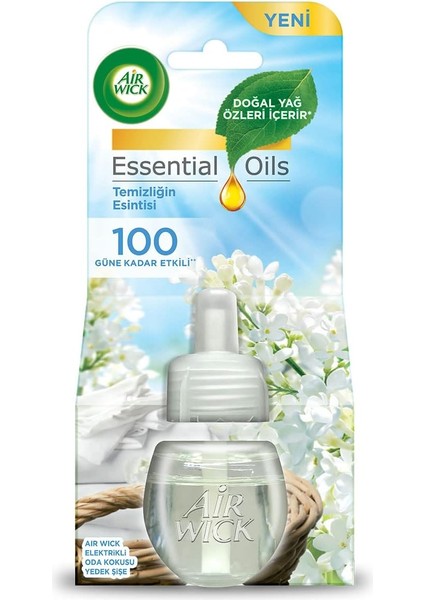 Air Wick Elektrikli Oda Kokusu Esansiyel Yağlar Yedek Şişe Temizliğin Esintisi fiyatları