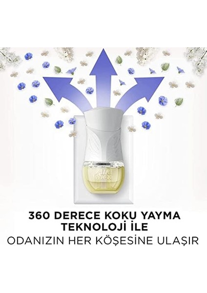 Air Wick Elektrikli Oda Kokusu Esansiyel Yağlar Yedek Şişe Temizliğin Esintisi modelleri