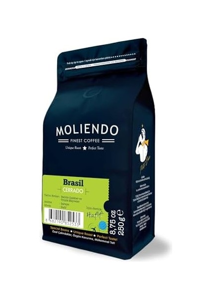 Moliendo Brasil Cerrado Yöresel Kahve modelleri