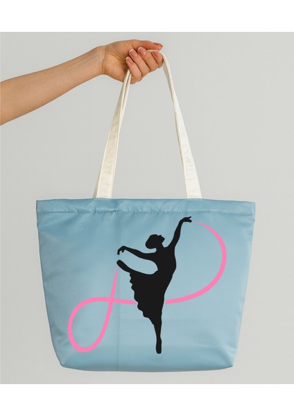 Infinity Dance Tasarım Mat Saten Çanta