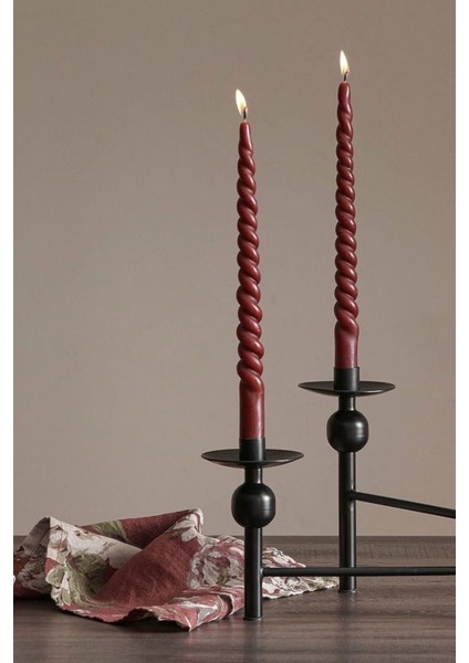 Şamdan Mum 2’li Set