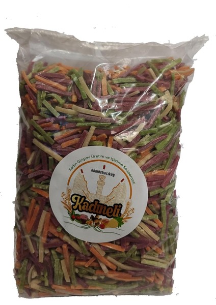 Kadıneli Kooperatifi Sebzeli Makarna (Sebzeli Erişte Kırmızı Pancar-Havuç-Ispanak) 500 Gram fiyatları