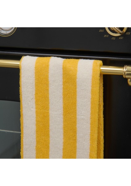 Soft Stribet Mutfak Havlusu - Ekru / Sarı - 40X66 cm modelleri