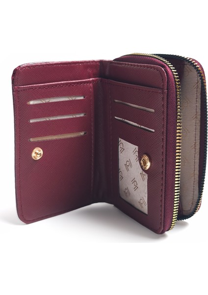 Croco Deri Str Bozuk Para Gözlü El Çantası Bordo fırsatları