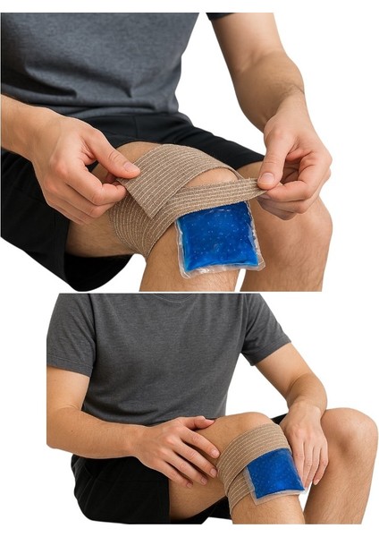 Sıcak Soğuk Kompres Jel 13X13 cm + Elastik Bandaj fırsatları