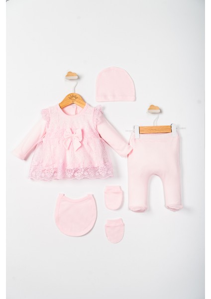 Kız Bebek Mevlütlük Hastane Çıkışı 5’li Set