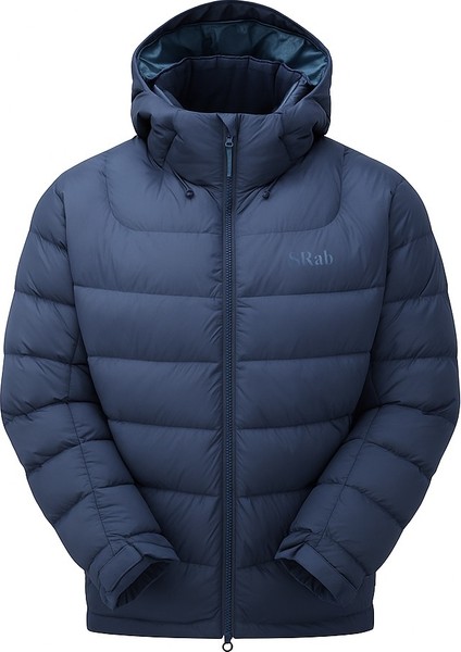 Ascent Kaz Tüyü Ceket Mavi Renk