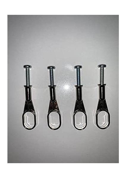 U 4lü Paket Vidalı Dolap Askı Aparatı Tüm Marka Ürünlere Uyumlu fiyatları