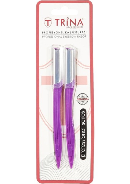 Profesyonel Çelik 2li Kaş Usturası