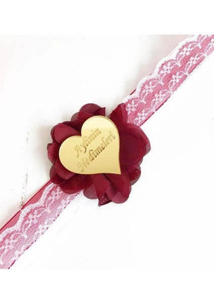 Kına Gecesi Kına Malzemesi Isme Özel Pleksi Nedime Bilekliği 10 Adet