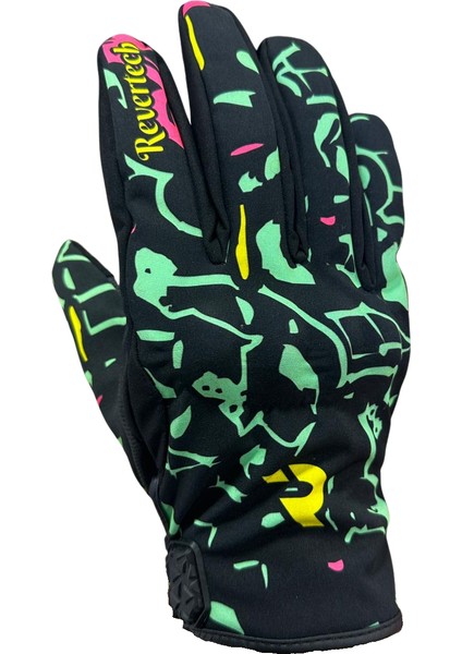 Revertech Strong Green Dream / Su ve Rüzgar Geçirmez Kışlık Motosiklet Eldiveni indirimleri