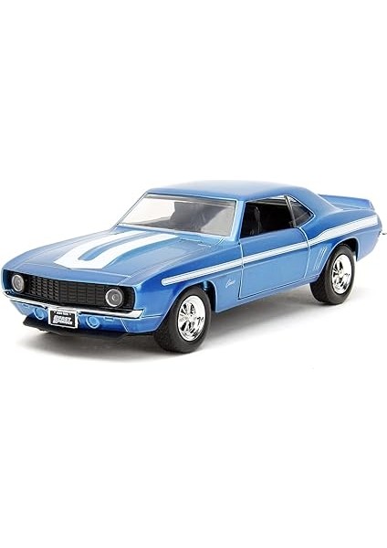Toys - Fast And Furious Arabalar (2'li Set) - 1969 Chevrolet Camaro & 1968 Dodge Charger Widebody - 2 Legacy Serisi Model Araba, Açılabilir Kapılı, 1:32, 19 Cm, 8 Yaşından Itibaren, Wave 2, Set 1 modelleri