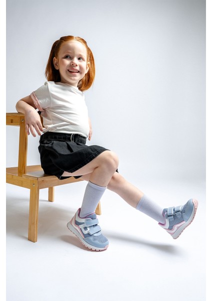 Kız Çocuk Mavi Günlük Spor Ayakkabı