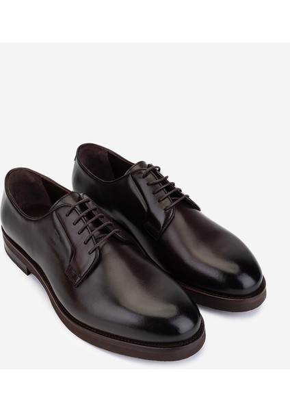 Erkek Hakiki Deri Kahverengi Klasik Ayakkabı 1157 45-1 Erk Ayk SK25-26 Kahve fiyatları