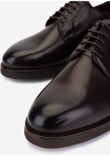 Erkek Hakiki Deri Kahverengi Klasik Ayakkabı 1157 45-1 Erk Ayk SK25-26 Kahve modelleri