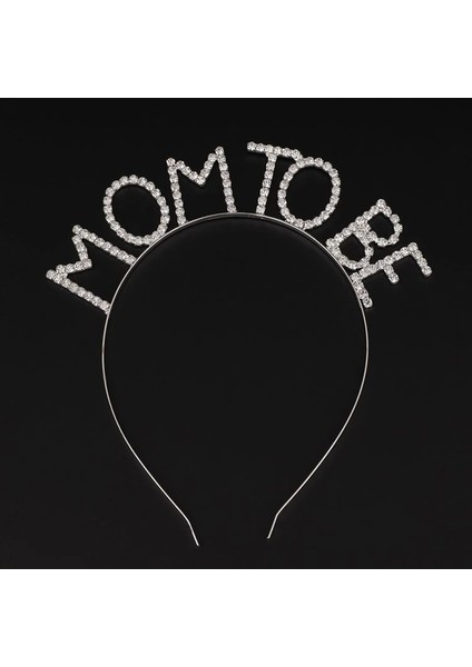 Bfs Nessiworld Kristal Taşlı Gümüş Renk Mom To Be Tacı Anne Tacı fiyatları