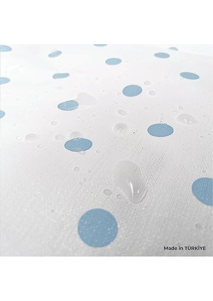 Baby&apos;ness Elyaf Dolgulu Pvc Alt Değiştirme Minderi, Sıvı Geçirmez, Leke Tutmaz, Puantiyeli, Mavi, 50X70CM modelleri