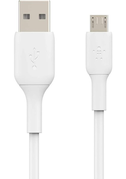 Taşınabilir Hoparlörler, Power Bank’ler, E- Okuyucular ve Daha Fazlası Için Mikro USB Kablosu (1 Metre, Beyaz)