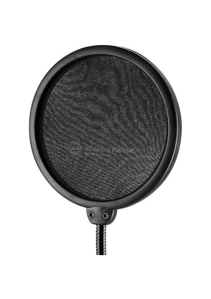 23956 Popkiller Siyah - Çift Naylon Şemsiye Çap 13 cm - 3 cm Tripod Çapına Kadar - Mikrofonlar Için Pop Koruması fiyatları