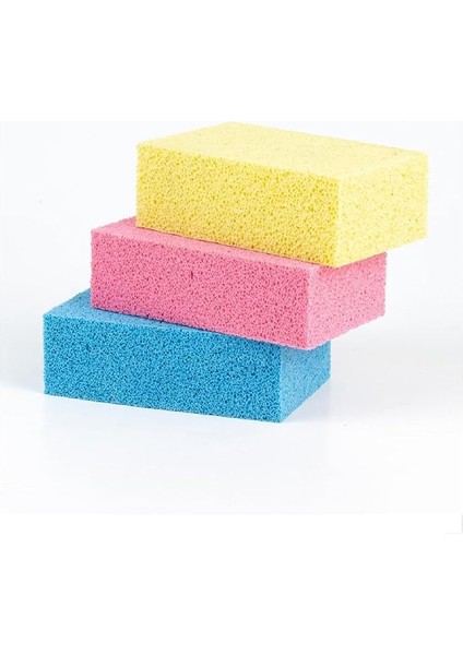 Boya Süngeri Küçük 3'lü Paket - Karışık Renkli