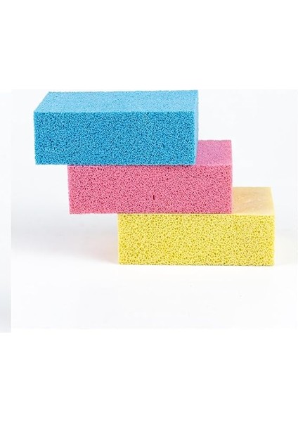 Boya Süngeri Küçük 3'lü Paket - Karışık Renkli modelleri