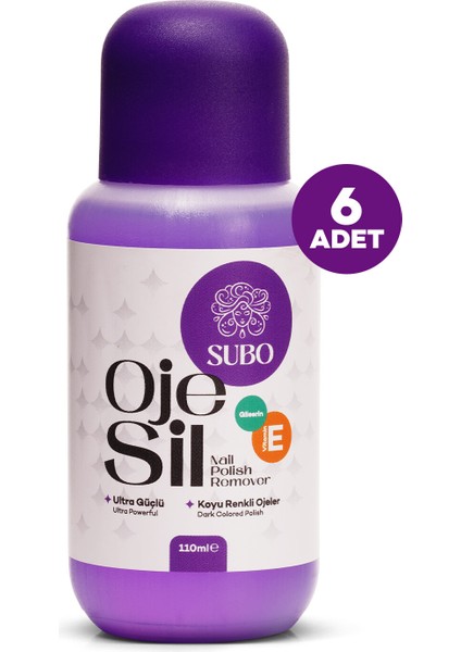 ASETON ULTRA GÜÇLÜ 6 X 110 ml