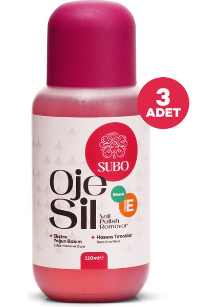 ASETON EXTRA YOĞUN BAKIM 3 X 110 ml