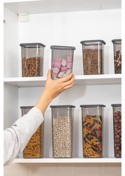 18'li Vakumlu Silikon Kapaklı Mega Erzak Saklama Kabı Seti - 6x(0.65 Lt - 1.3 Lt - 1,9 Lt) fiyatları