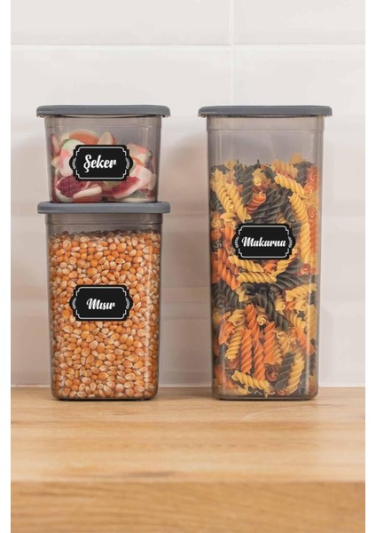 18'li Vakumlu Silikon Kapaklı Mega Erzak Saklama Kabı Seti - 6x(0.65 Lt - 1.3 Lt - 1,9 Lt) fırsatları