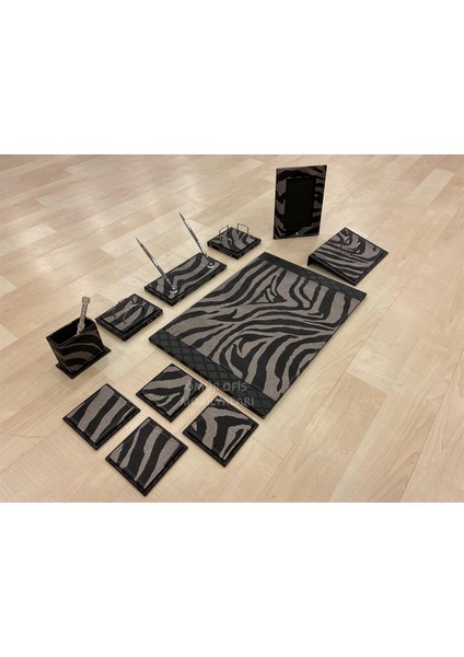 Ofis Sümen Takımı/kahve / 10 Parça