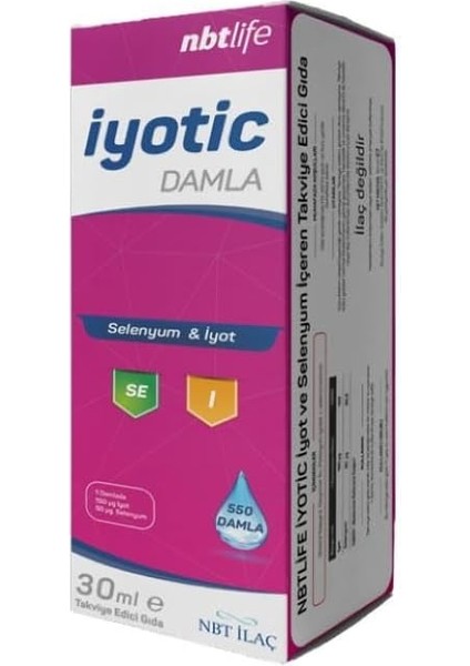 Nbt Ilaç Nbt Life Iyotic Damla 30ML