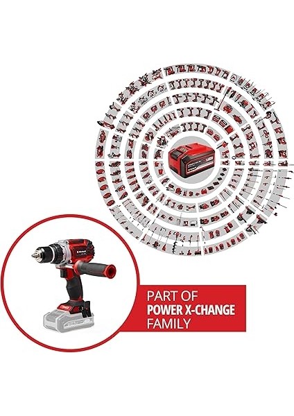 Professional Akülü Vidalama Tp-Cd 18/60 Li Bl - Solo Power X-Change (Li-Ion, 18 V, Kömürsüz Motor, 13 mm Metal Mandren, 2 Vitesli Şanzıman, Akü ve Şarj Cihazı Dahil Değildir) - 4514210 fiyatları