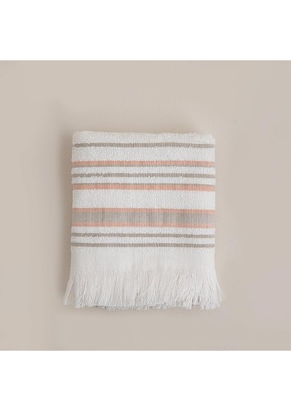 Derin El Havlusu 30X50 Cm, Ekru/mango