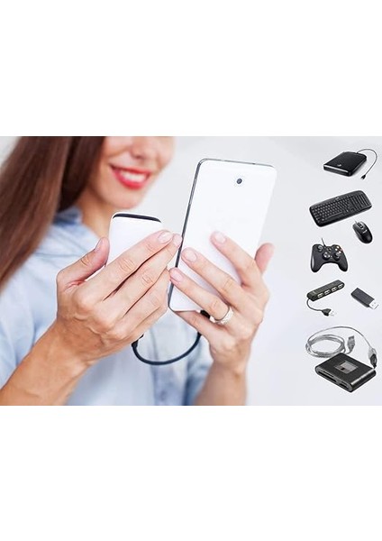 4940 Micro USB To USB Klavye Mouse Flash Çevirici Dönüştürücü Adaptör modelleri