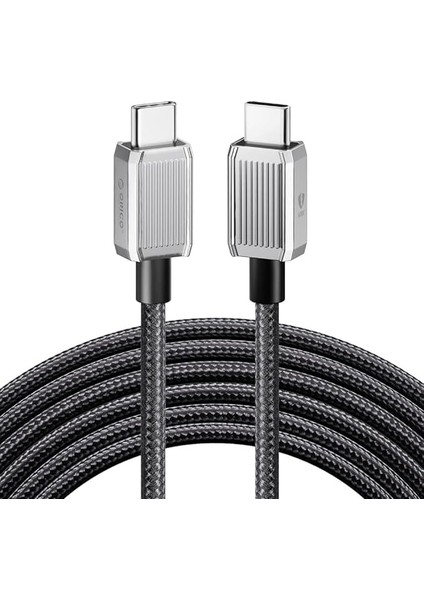 60W 3A Pd Type-C To Type-C Hızlı Şarj ve Data Kablosu 1.5 Metre Siyah