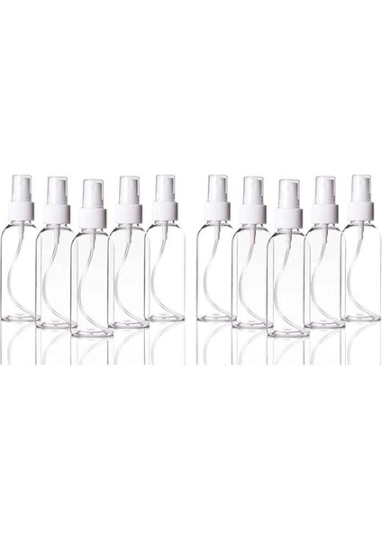 12 Adet Sert Plastik 100ML Boş Sprey Kolonya Dezenfektan Şişesi fiyatları