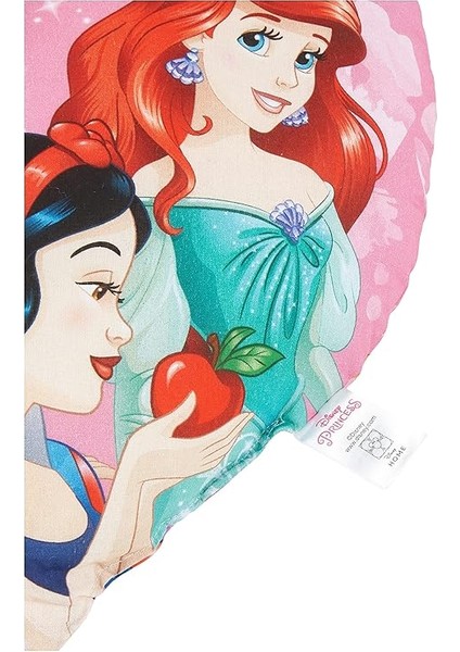 Disney Princess Heart Lisanslı Karakter BASKILI%100 Pamuk Kırlent, Pembe, Kalp 40X40 cm modelleri