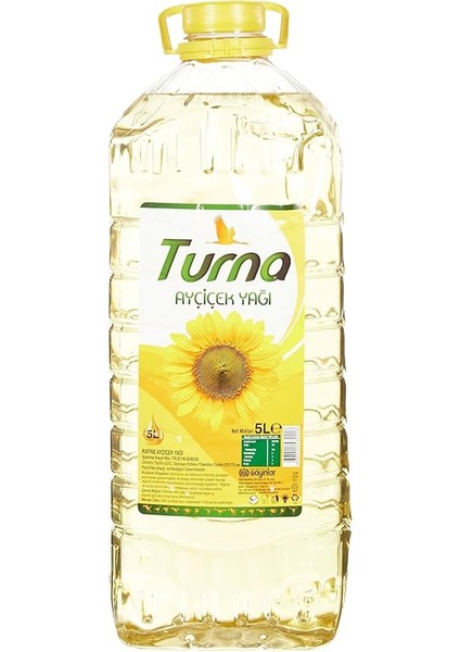 Ayçiçek Yağı, 5 Lt, Dmc