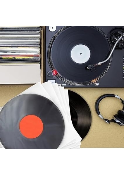 Plak Kılıfları Vinil Koruyucu Kılıflar Yarı Şeffaf Lp Iç Kılıflar Antistatik Vinil Plak Iç Kılıflar 30,5 cm Plaka Kılıfları Plaklar Için En Iyi Koruma, Şeffaf, 50 Stück, Vinil Koruyucu Kılıf indirimleri
