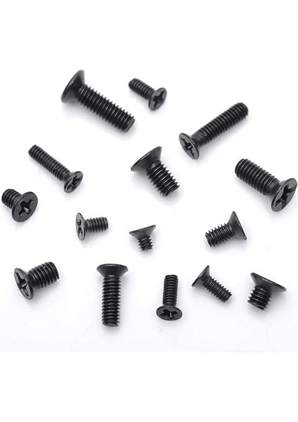 Evrensel Taşınabilir Düz Başlı Vida - 450 Adet, M2, M2.5, M3, Dizüstü Bilgisayar Onarım Kiti fırsatları