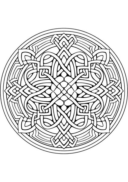 Kelt Mandala Boyama Kitabı (50 Seçilmiş Kelt Mandalası) fiyatları