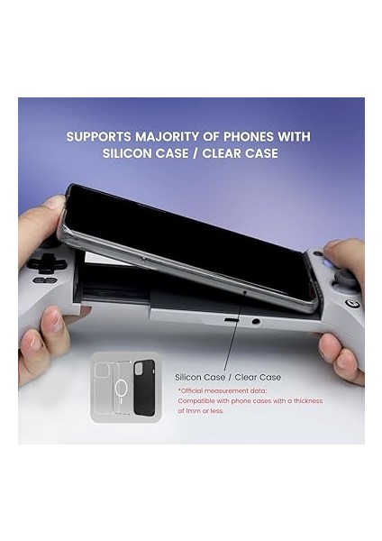ve iPhone 15 Serisi Için Gamesir G8 Galileo Mobil Oyun Denetleyicisi (Usb-C) - Hall Effect Joystick'leri ve Tetikleyiciler, 3.5 mm Ses Jakı - Xbox, Playstation ve Diablo Immortal Oyna fiyatları