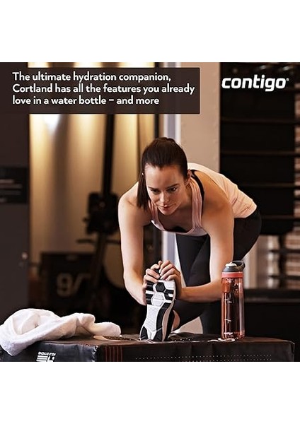 Cortland Autoseal Tritan SULUK,GRI,720 Ml,model 2019 indirimleri