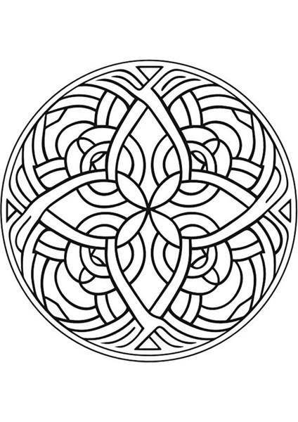 Kelt Mandala Boyama Kitabı (50 Seçilmiş Kelt Mandalası) indirimleri