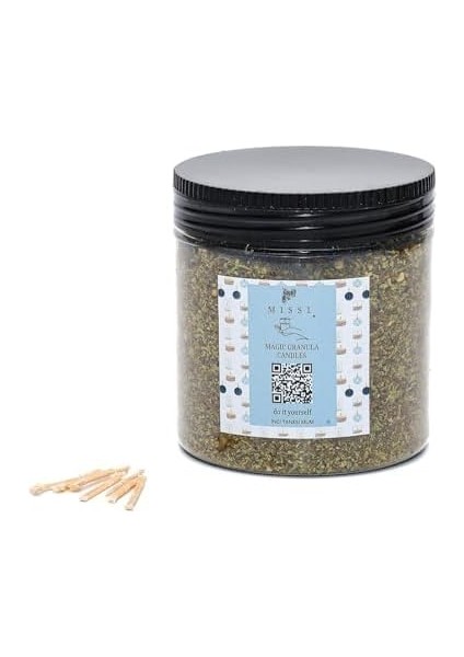 Jasmine Kokulu Yeşil Yaratıcı Tozu Mum (30 Adet Fitil ile BIRLIKTE)-250 gr modelleri